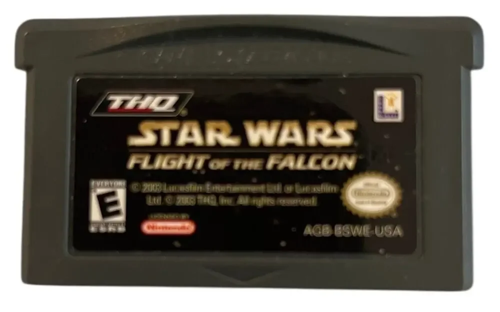Star Wars: Flight Of The Falcon (Nintendo Game Boy Advance, 2003) Cartridge Only